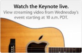 Apple tilbyder Livestream til deres event i dag