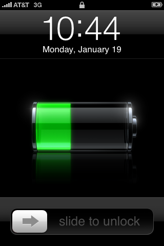 Charging iPhone