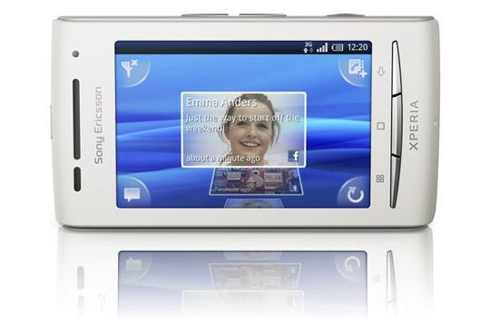 Sony Ericsson X8 hvid